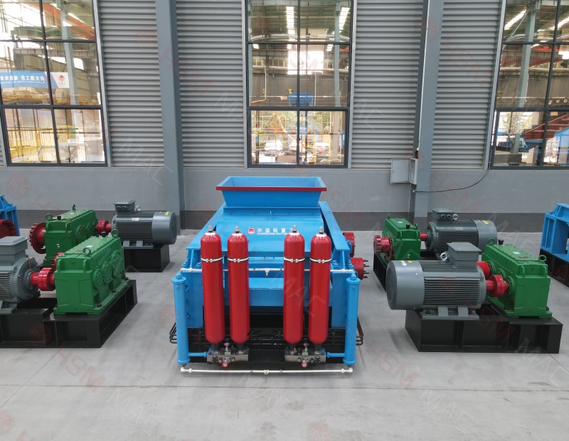 白剛玉對輥破碎機